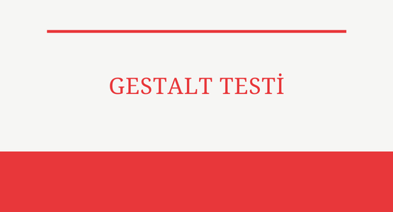 gestalt testi
