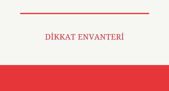 dikkat envanteri