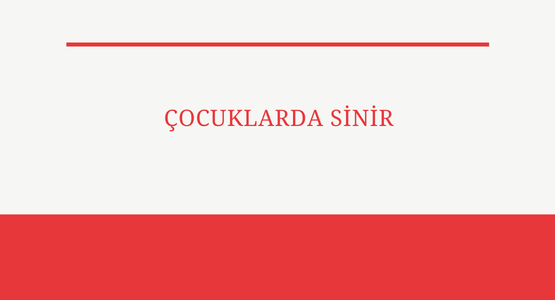 cocuklarda sinir
